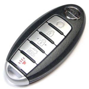 Nissan 5 button smart key